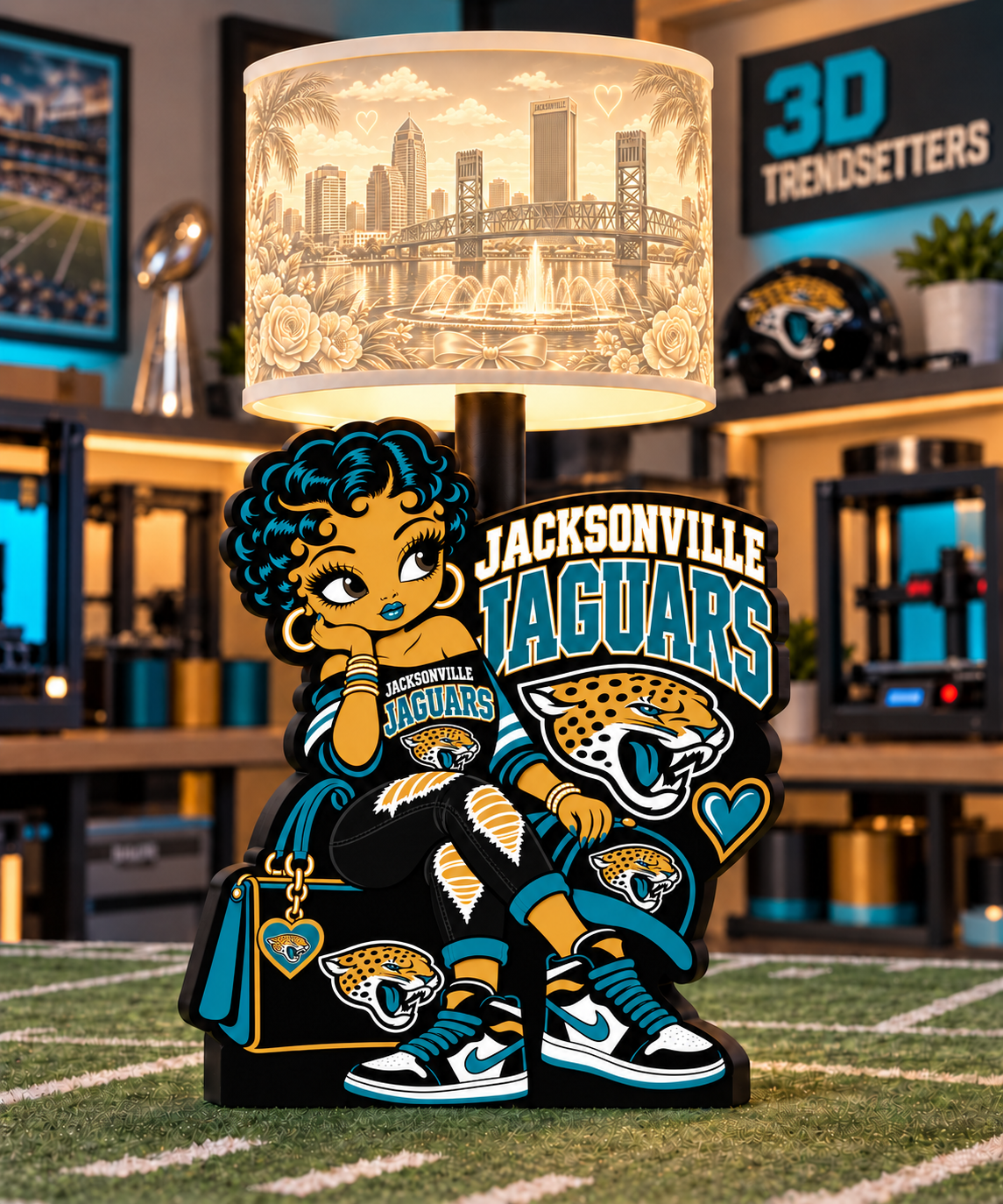 🏈✨Betty Game Day Glam Lamp Collection | Individual Teams or All 32 Teams