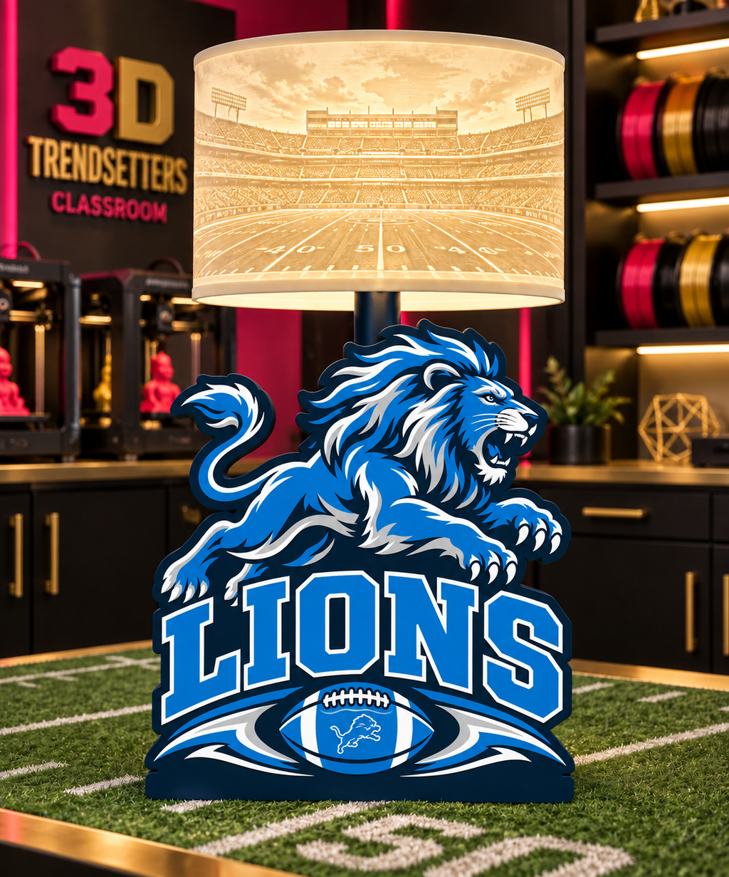 32-Team Football Lamp Base Bundle | 32 3MF Files | Digital Download