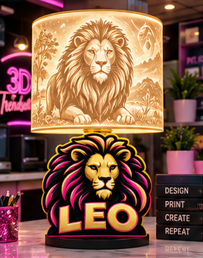 Zodiac Lamp Base Bundle | All 12 Signs | Digital Download