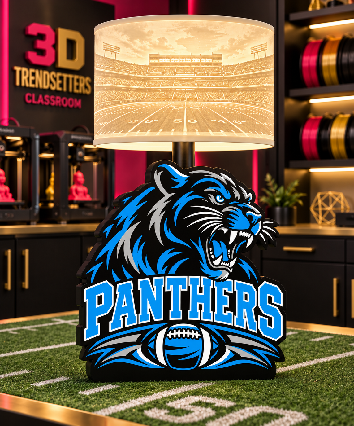 32-Team Football Lamp Base Bundle | 32 3MF Files | Digital Download