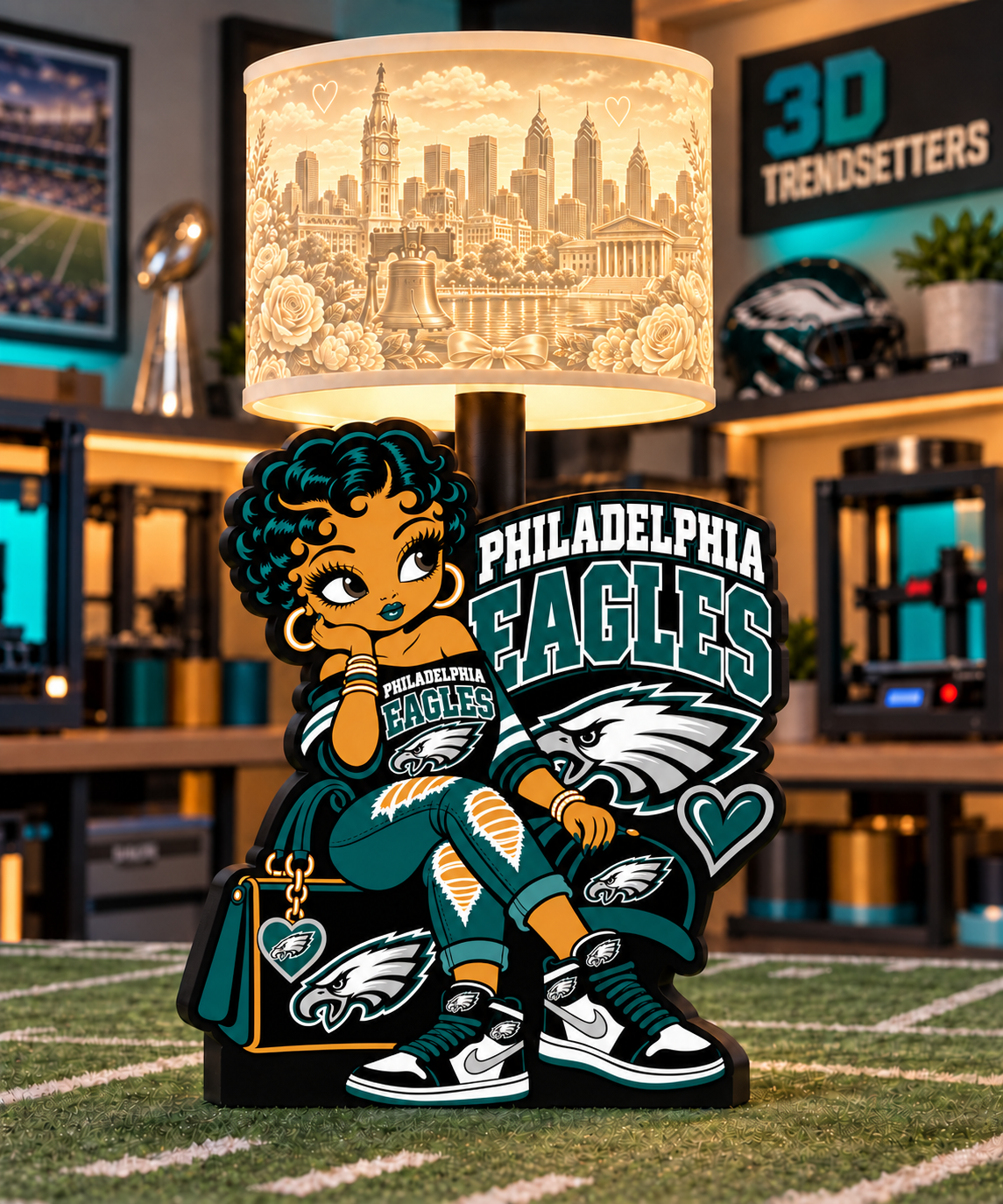 🏈✨Betty Game Day Glam Lamp Collection | Individual Teams or All 32 Teams