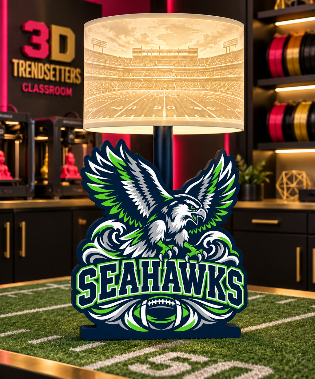 32-Team Football Lamp Base Bundle | 32 3MF Files | Digital Download