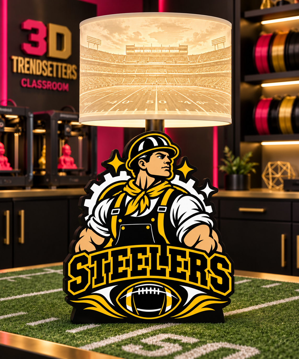32-Team Football Lamp Base Bundle | 32 3MF Files | Digital Download