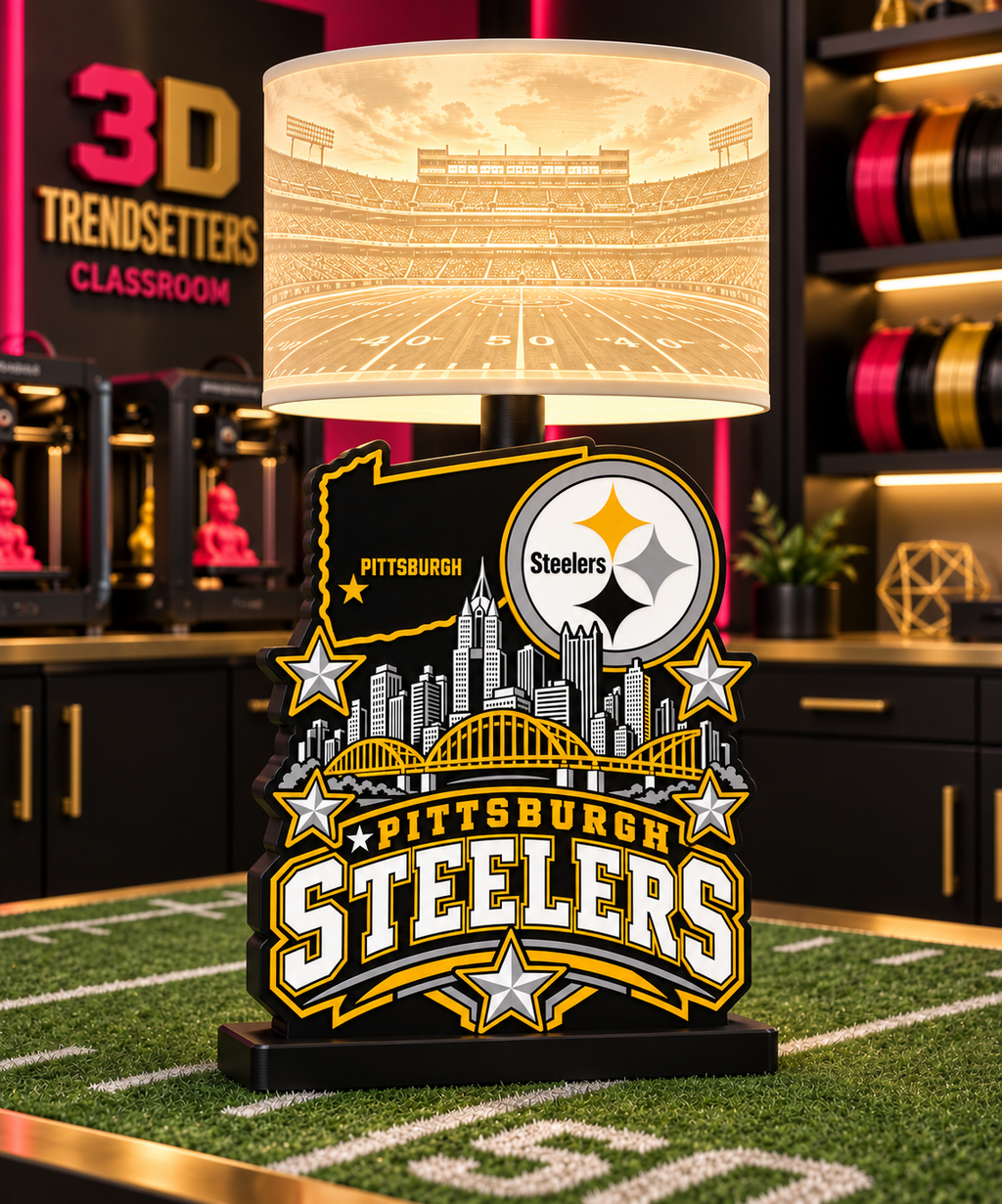 NFL City Collection Lamp Bases | 3MF Digital Files | Full Bundle or Individual Teams