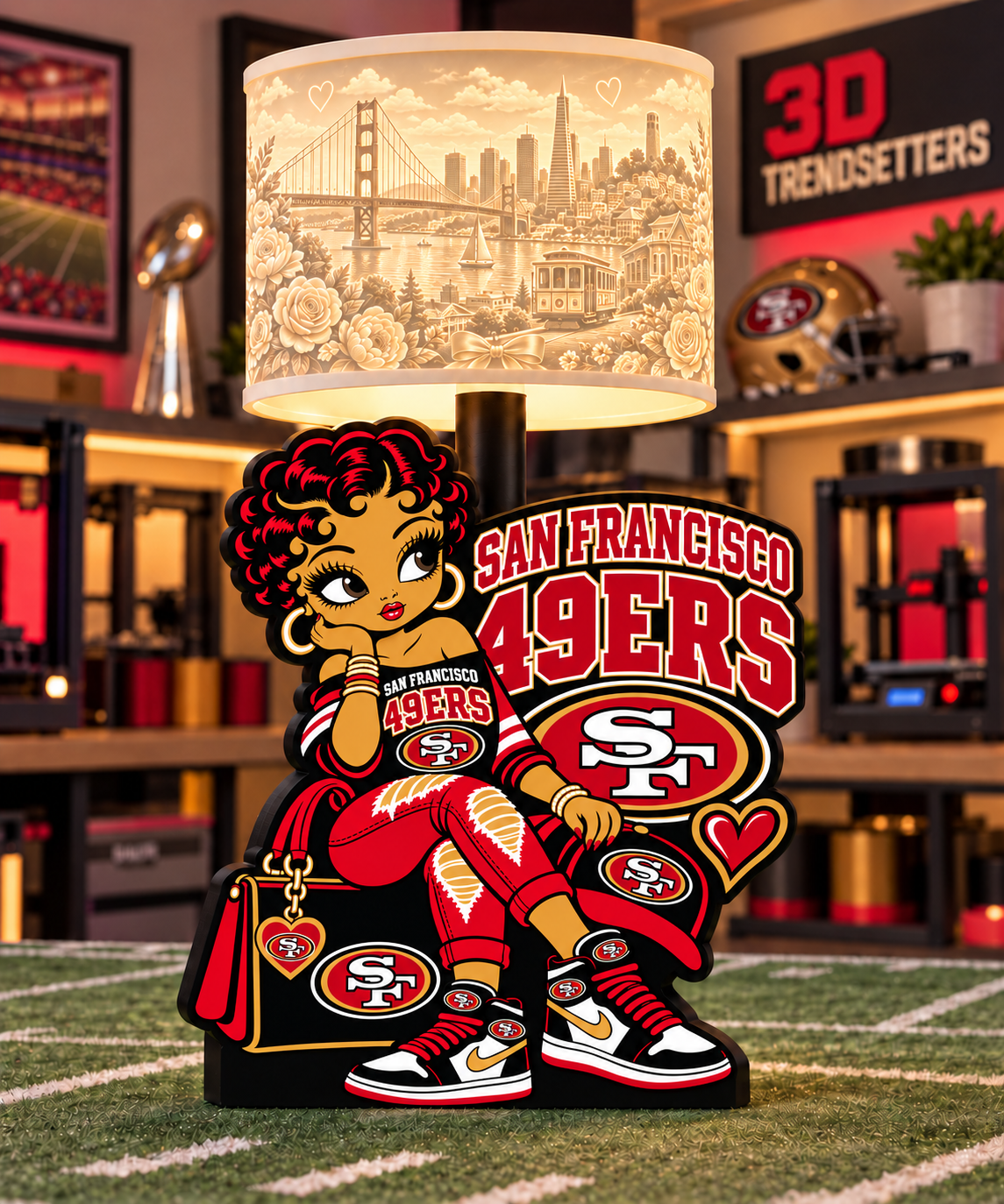 🏈✨Betty Game Day Glam Lamp Collection | Individual Teams or All 32 Teams