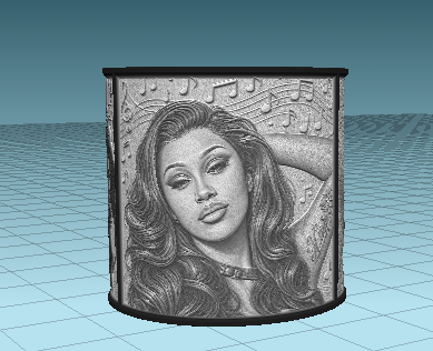 Ah Ha!!! Glam Purse Lamp with Shade Nfc Tag – Digital 3D Print File