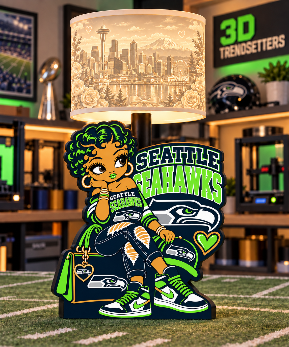 🏈✨Betty Game Day Glam Lamp Collection | Individual Teams or All 32 Teams