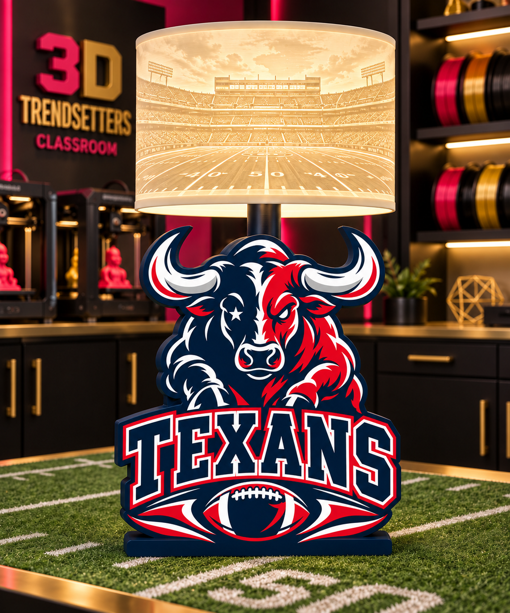 32-Team Football Lamp Base Bundle | 32 3MF Files | Digital Download