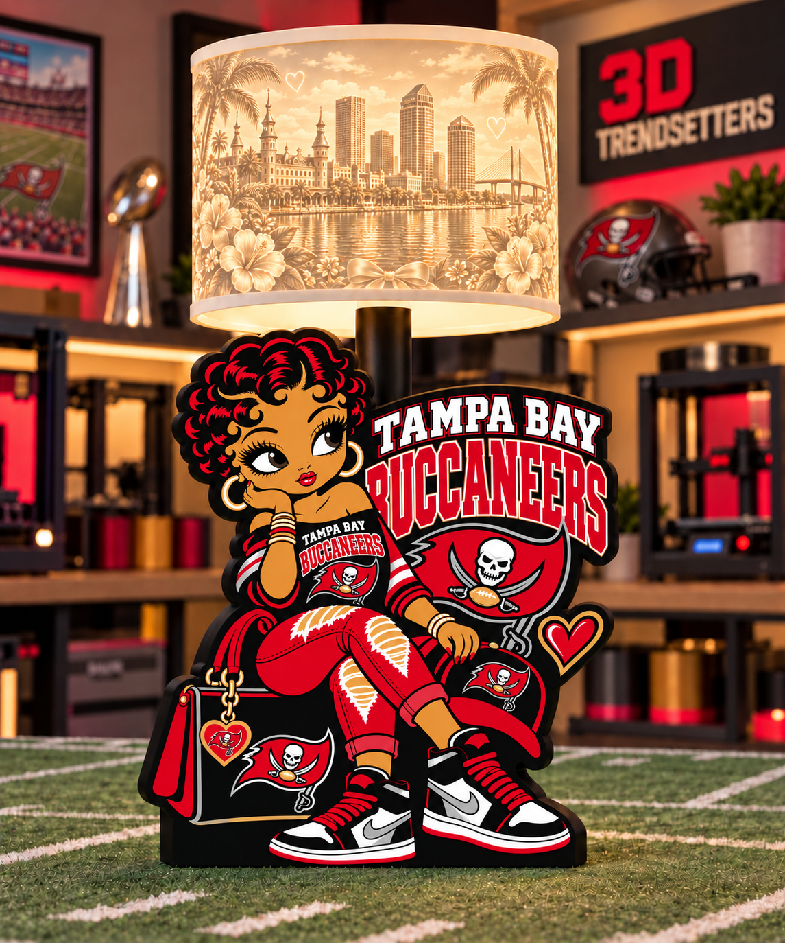 🏈✨Betty Game Day Glam Lamp Collection | Individual Teams or All 32 Teams