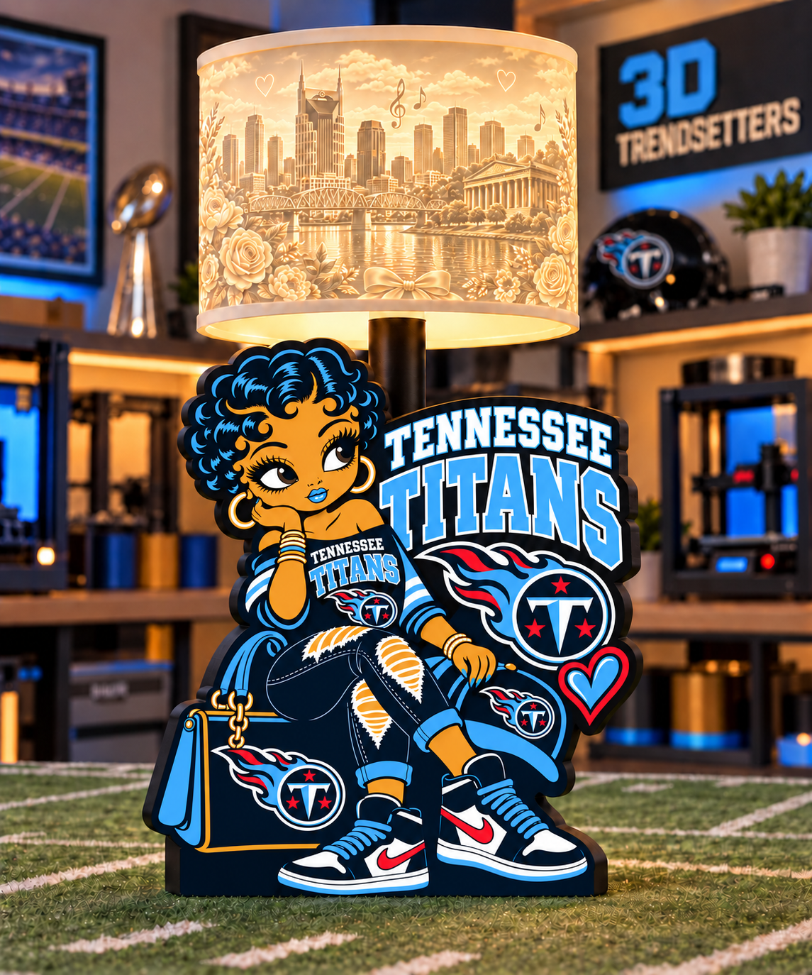 🏈✨Betty Game Day Glam Lamp Collection | Individual Teams or All 32 Teams