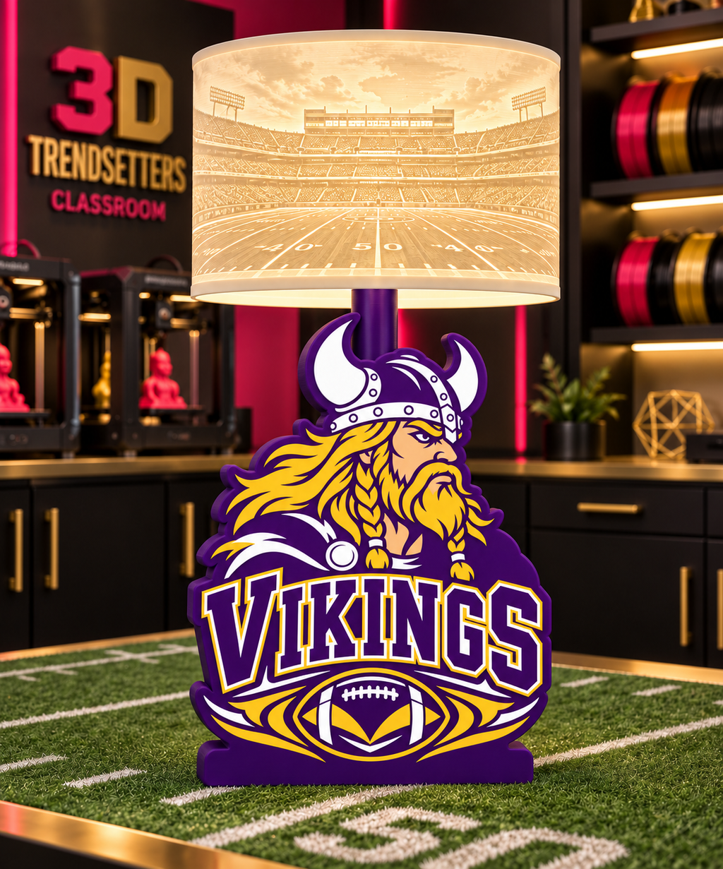 32-Team Football Lamp Base Bundle | 32 3MF Files | Digital Download