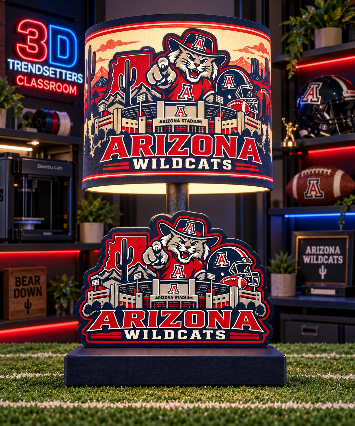 College Football Lamp Collection — 33-Design Digital Bundle