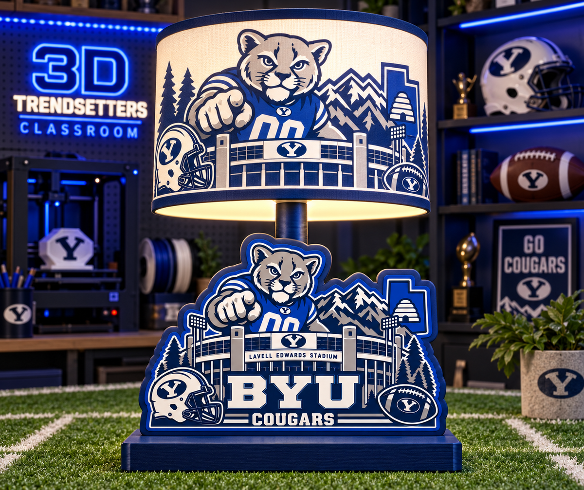 College Football Lamp Collection — 33-Design Digital Bundle