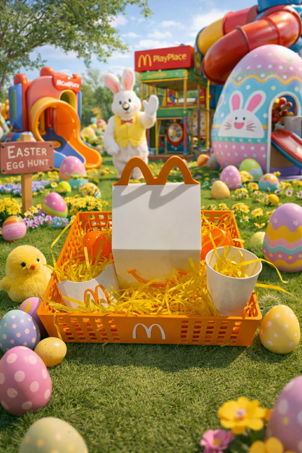 🐰 Bunny Meal Surprise Basket
