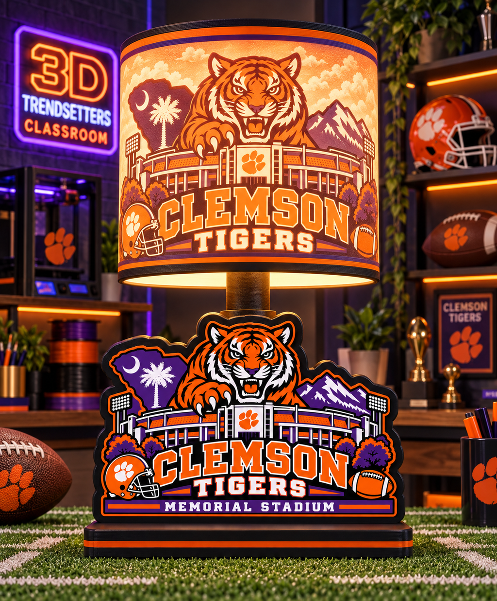 College Football Lamp Collection — 33-Design Digital Bundle