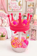 👑 Easter Princess Crown Candy Display Basket