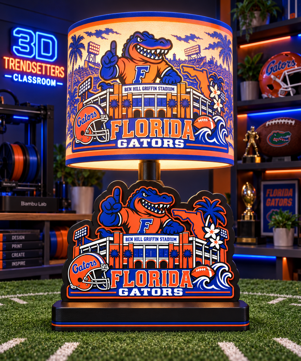 College Football Lamp Collection — 33-Design Digital Bundle
