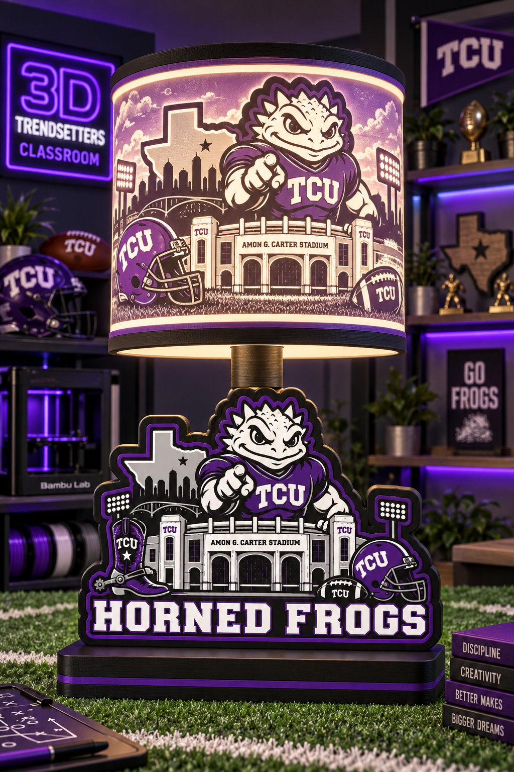 College Football Lamp Collection — 33-Design Digital Bundle