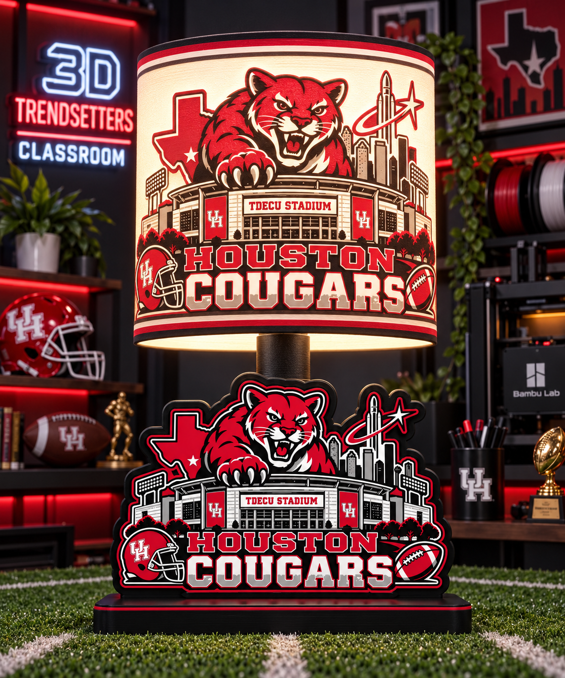 College Football Lamp Collection — 33-Design Digital Bundle