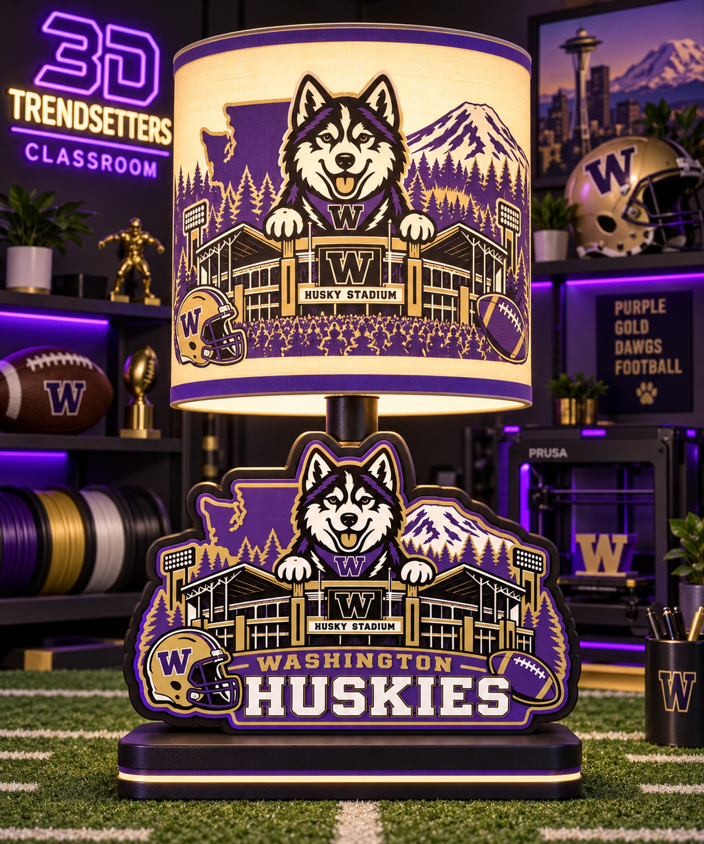 College Football Lamp Collection — 33-Design Digital Bundle