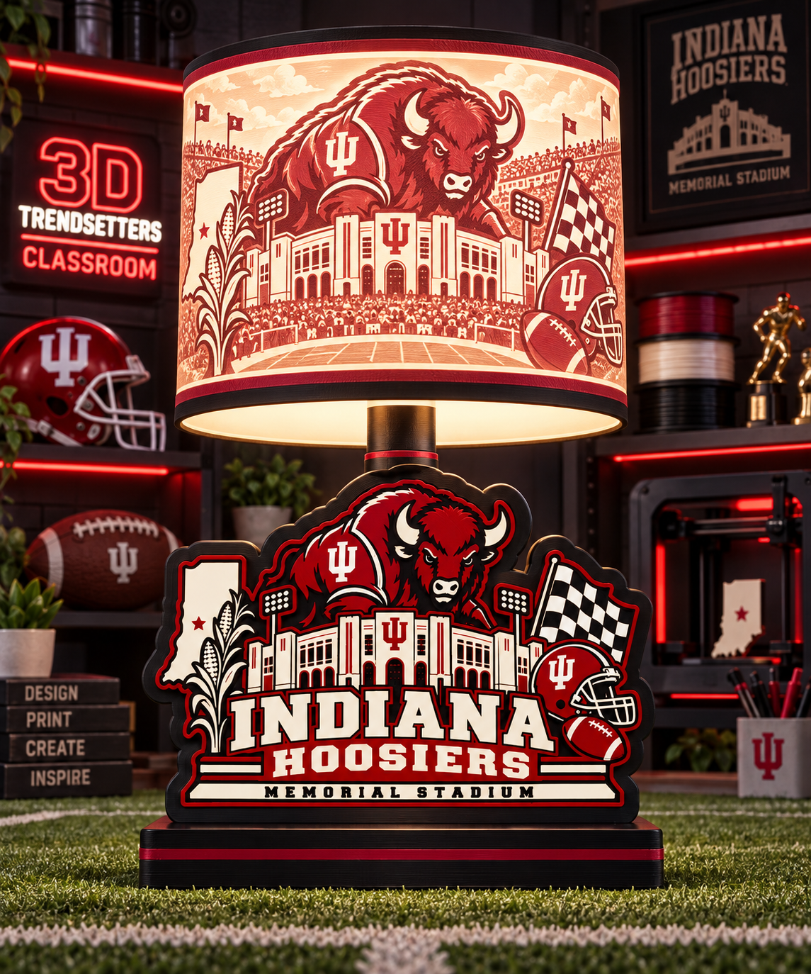 College Football Lamp Collection — 33-Design Digital Bundle