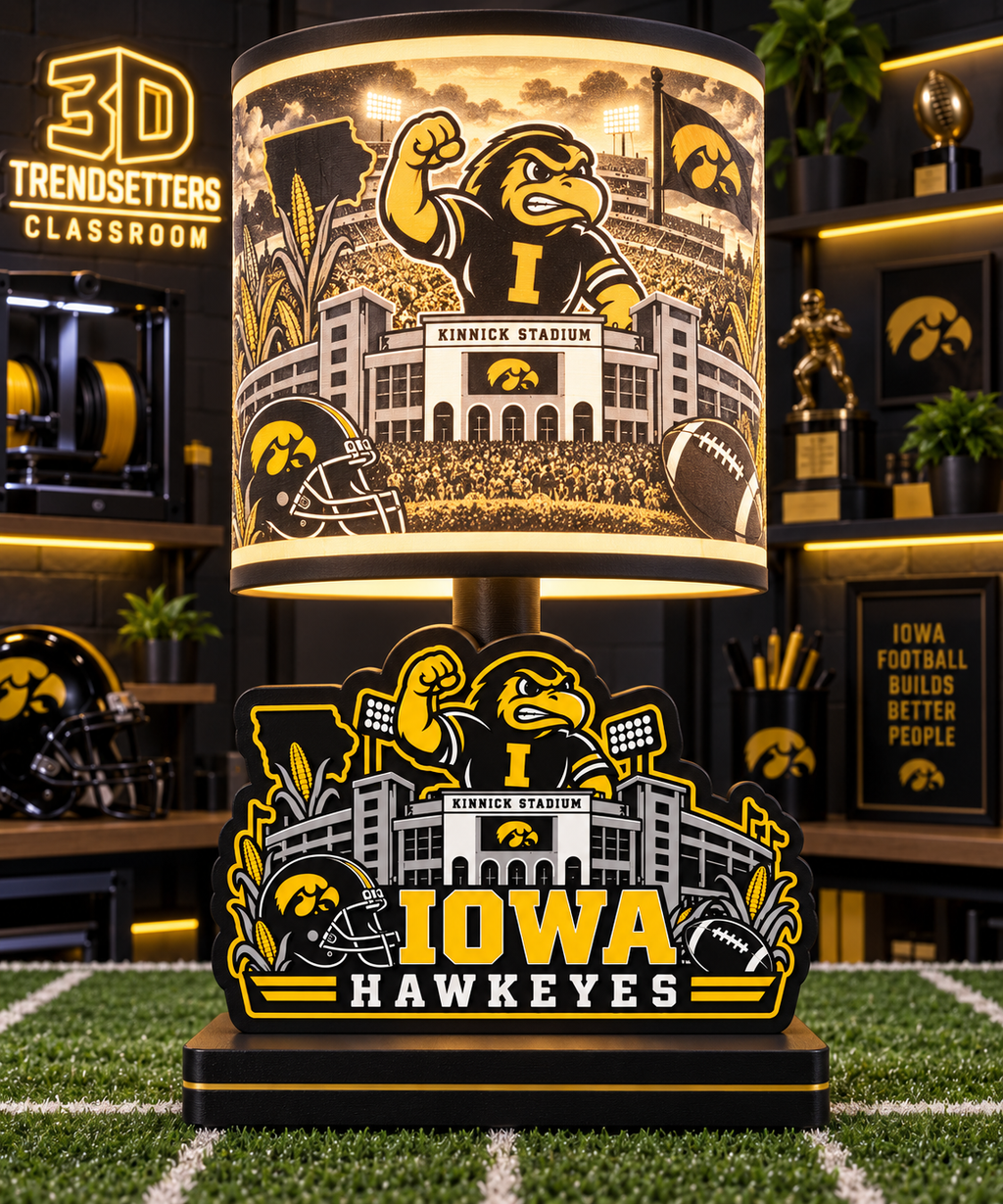 College Football Lamp Collection — 33-Design Digital Bundle