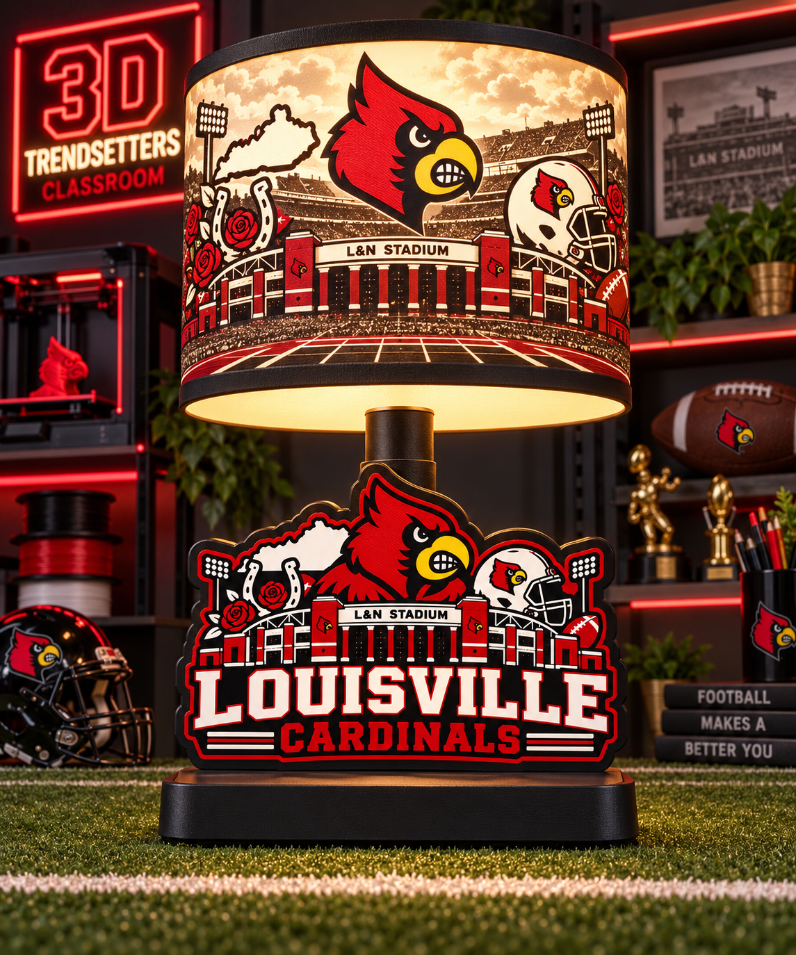 College Football Lamp Collection — 33-Design Digital Bundle