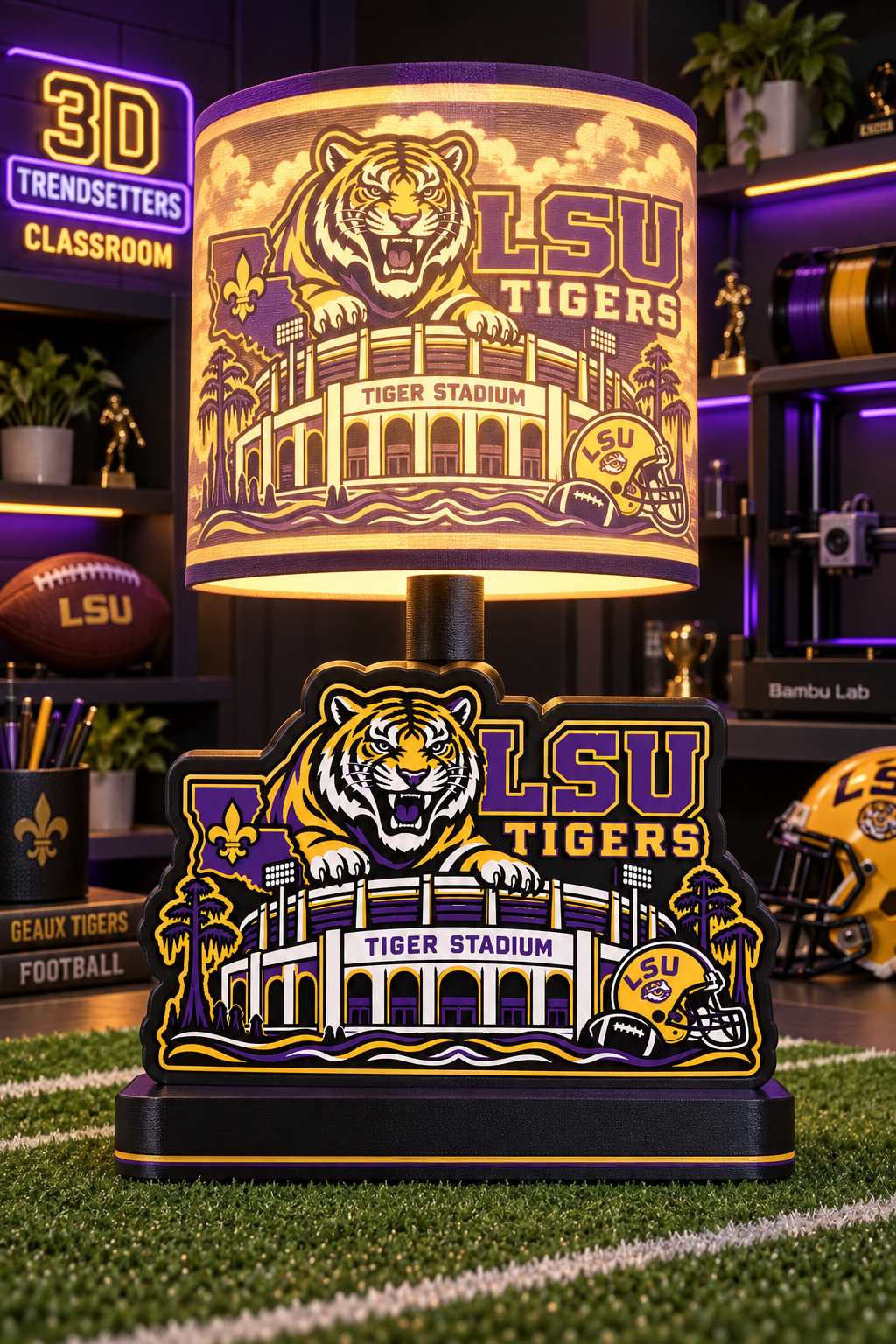 College Football Lamp Collection — 33-Design Digital Bundle