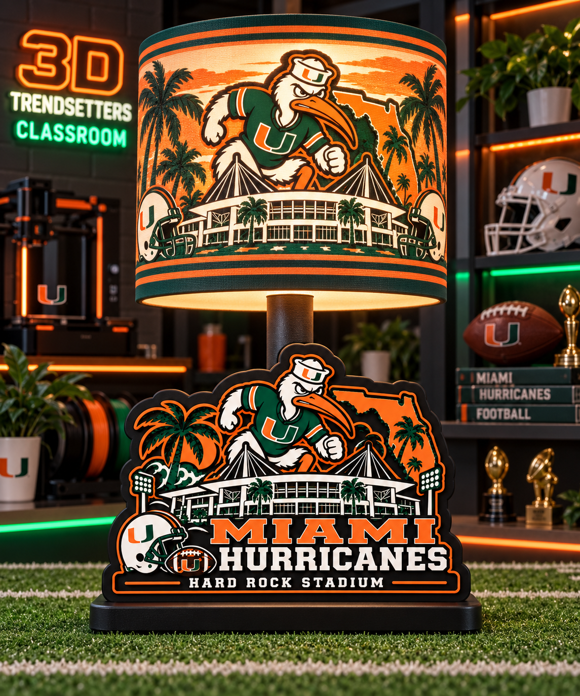 College Football Lamp Collection — 33-Design Digital Bundle