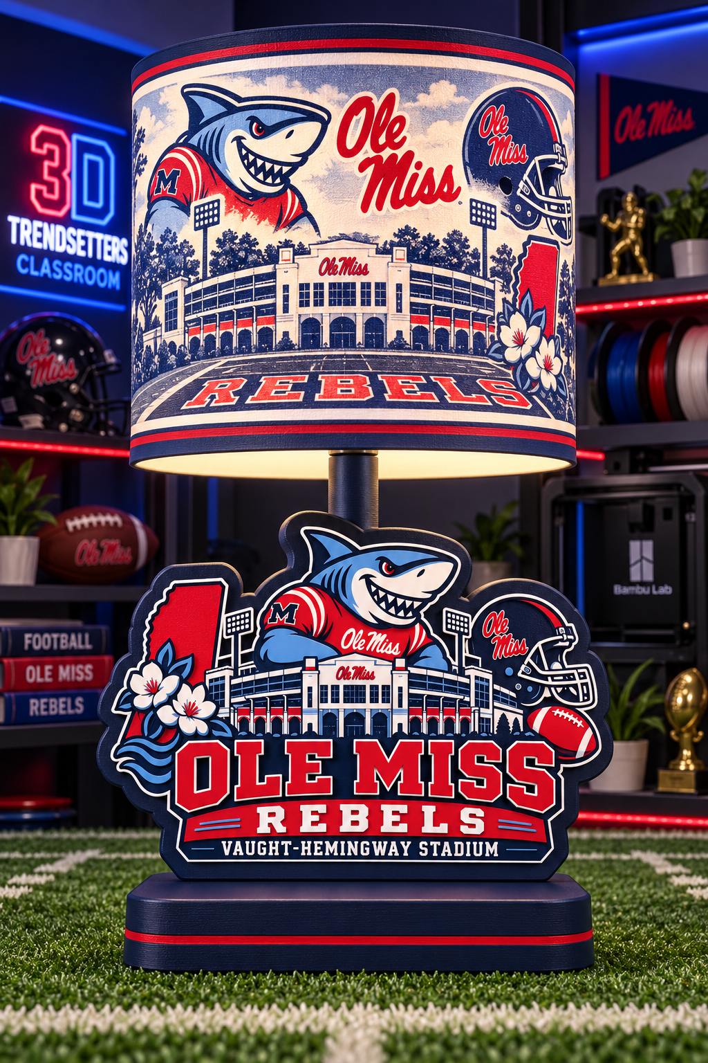 College Football Lamp Collection — 33-Design Digital Bundle