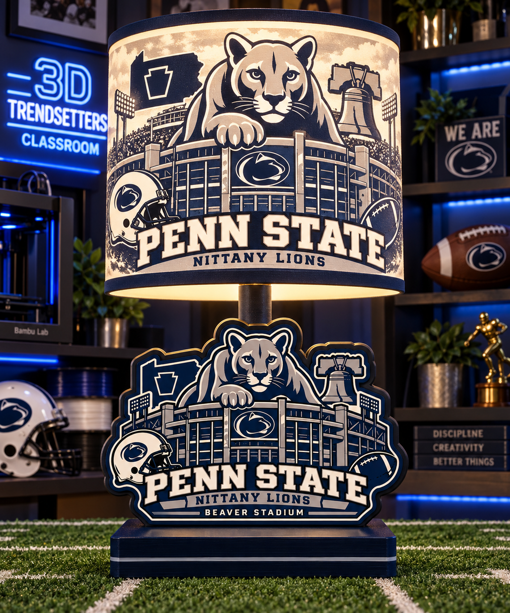 College Football Lamp Collection — 33-Design Digital Bundle