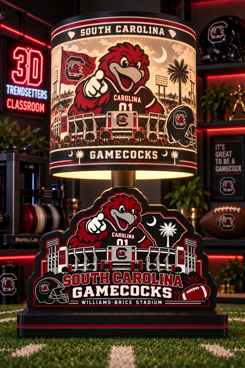 College Football Lamp Collection — 33-Design Digital Bundle