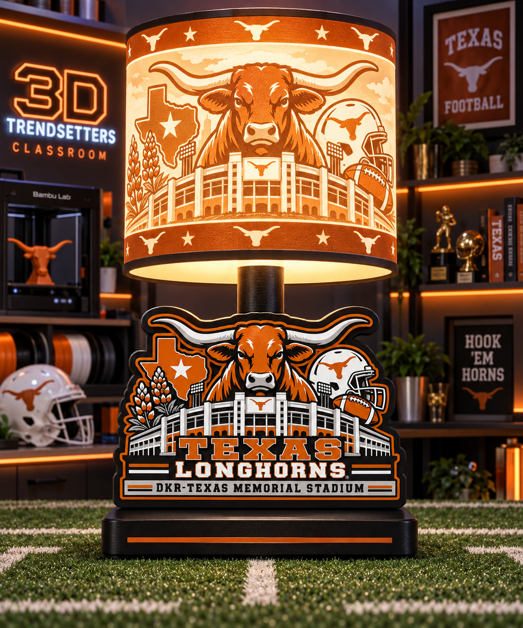 College Football Lamp Collection — 33-Design Digital Bundle