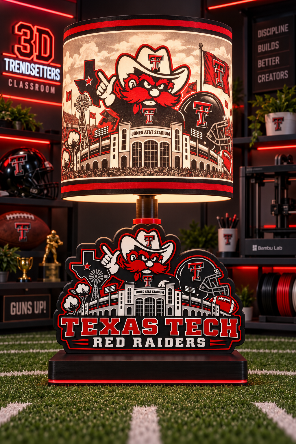 College Football Lamp Collection — 33-Design Digital Bundle