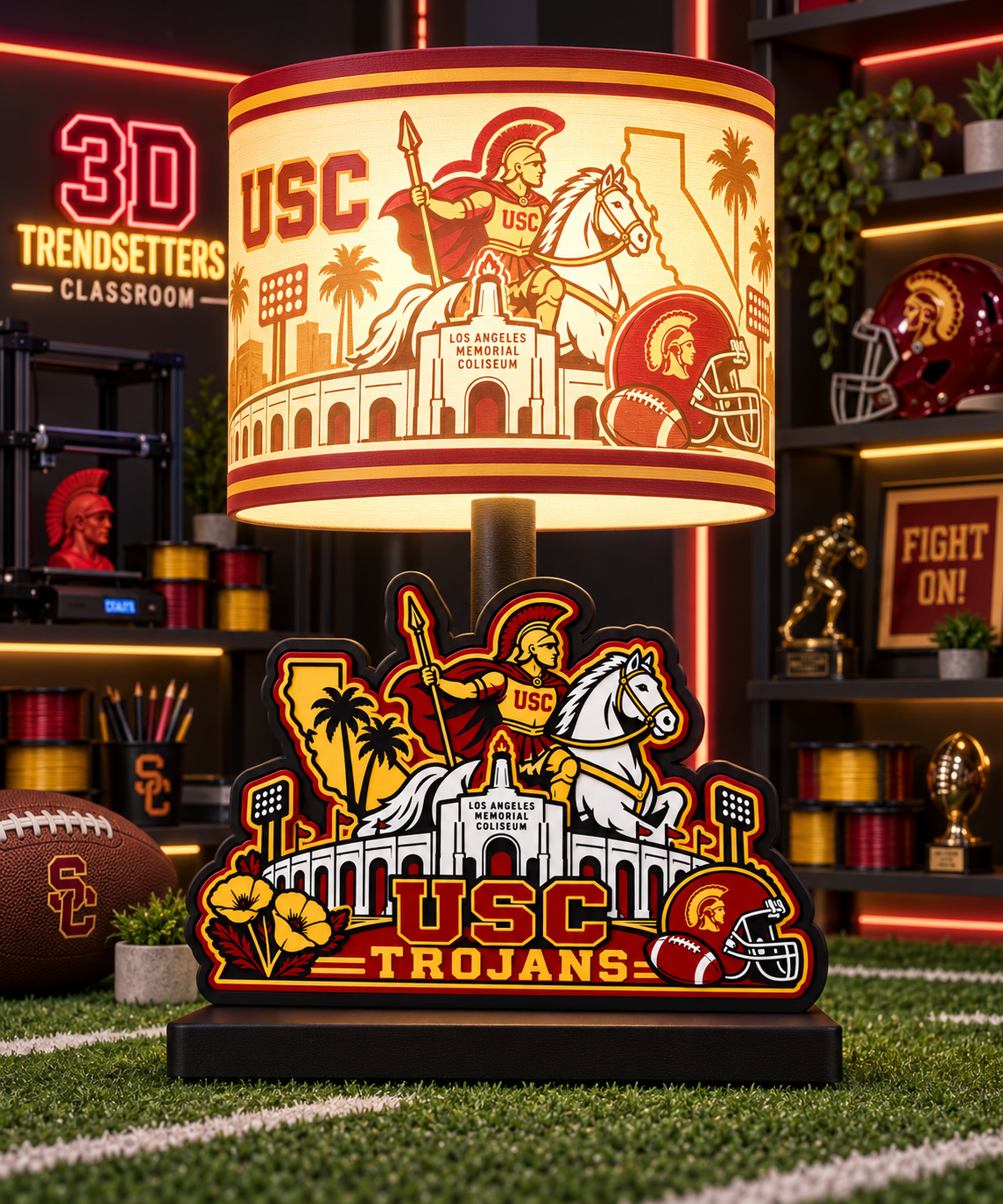College Football Lamp Collection — 33-Design Digital Bundle